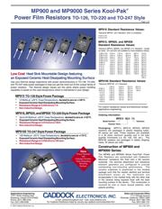 MP9100-5.00-1% Datenblatt PDF