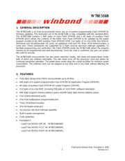 W78E516B40DL datasheet.datasheet_page 3