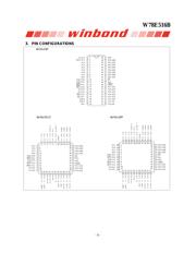 W78E516B40DL datasheet.datasheet_page 4