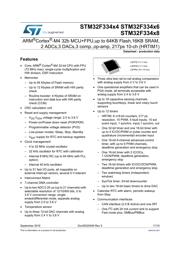 STM32F334K8T6TR 数据规格书 1