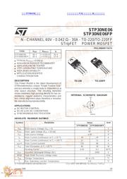 STP30NE06 数据规格书 1