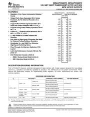 SN74LVTH162373 datasheet.datasheet_page 1