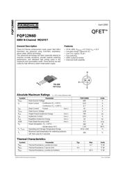 FQP12N60 datasheet.datasheet_page 1