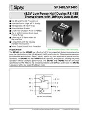 SP3485EN-L datasheet.datasheet_page 1