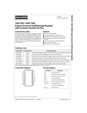 74ACT299MTCX datasheet.datasheet_page 1