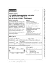 74LCXR162245MTX datasheet.datasheet_page 1