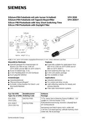 SFH203 datasheet.datasheet_page 1