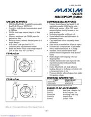 DS1973 datasheet.datasheet_page 1