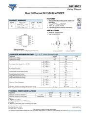 SI4214DDY--T1-GE3 datasheet.datasheet_page 1