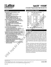 ISPLSI 1032E-100LT datasheet.datasheet_page 1