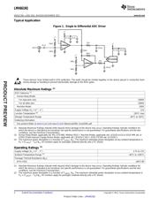 LMH6619QMAK/NOPB datasheet.datasheet_page 2