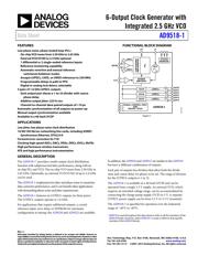 AD9518-1ABCPZ-RL7 数据规格书 1
