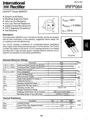 IRFP064 datasheet.datasheet_page 1