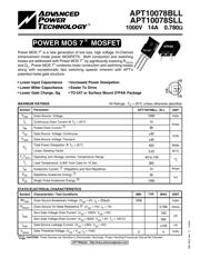 APT10078SLLG datasheet.datasheet_page 1