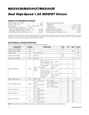 MAX4427ESA+T datasheet.datasheet_page 2