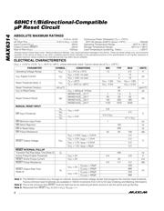 MAX6314US46D1+ 数据规格书 2