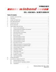 W9864G6KH-5 datasheet.datasheet_page 1