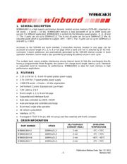 W9864G6KH-6I datasheet.datasheet_page 3