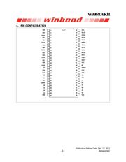 W9864G6KH-6 datasheet.datasheet_page 4