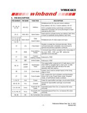 W9864G6KH-5 datasheet.datasheet_page 5