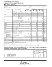 SN74ABT16841DLG4 数据规格书 4