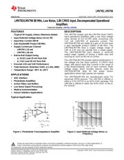 LMV793MAX/NOPB Datenblatt PDF