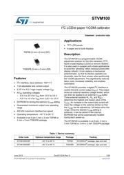 STVM100DS6F 数据规格书 1