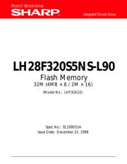 LH28F320S5HNS-L90 datasheet.datasheet_page 1