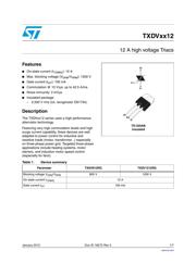 TXDV812 数据规格书 1