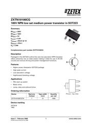 ZXTN19100CGTA datasheet.datasheet_page 1