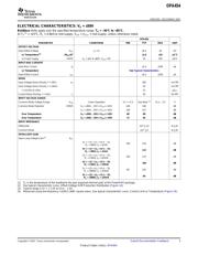 OPA454AIDWD 数据规格书 3