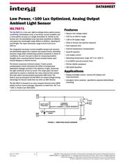 ISL76671AROZ-T7A datasheet.datasheet_page 1