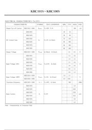 KRC101 datasheet.datasheet_page 2