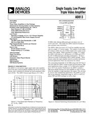 AD813ARZ-14-REEL7 datasheet.datasheet_page 1