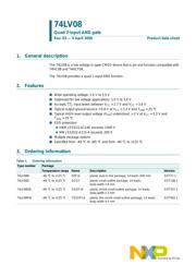 74LV08PW datasheet.datasheet_page 1