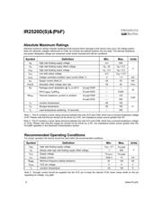 IR2520DPBF 数据规格书 2
