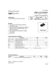 IRFL4315PBF datasheet.datasheet_page 1