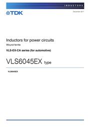 VLS6045EX-150M-CA 数据规格书 1