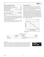 AD8113JSTZ datasheet.datasheet_page 5