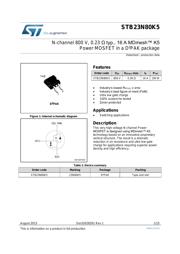 STB23N80K5 datasheet.datasheet_page 1