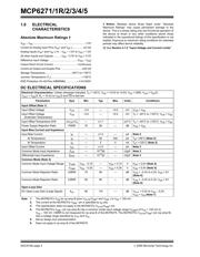 MCP6272-E/P datasheet.datasheet_page 2