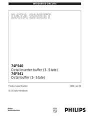 N74F541D,623 datasheet.datasheet_page 1