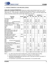 CS4299-KQZ datasheet.datasheet_page 5