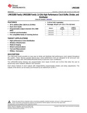 LMK01010 datasheet.datasheet_page 1