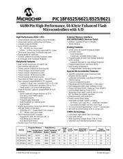 PIC18F8525-E/PT datasheet.datasheet_page 3