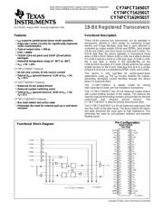 74FCT162501CTPACT 数据规格书 1