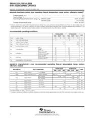 SN74ALS259DRG4 数据规格书 4