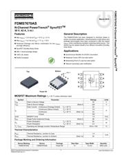 FDMS7670AS datasheet.datasheet_page 1