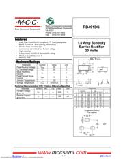 RB491DS datasheet.datasheet_page 1