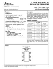 CD74HC20E datasheet.datasheet_page 1